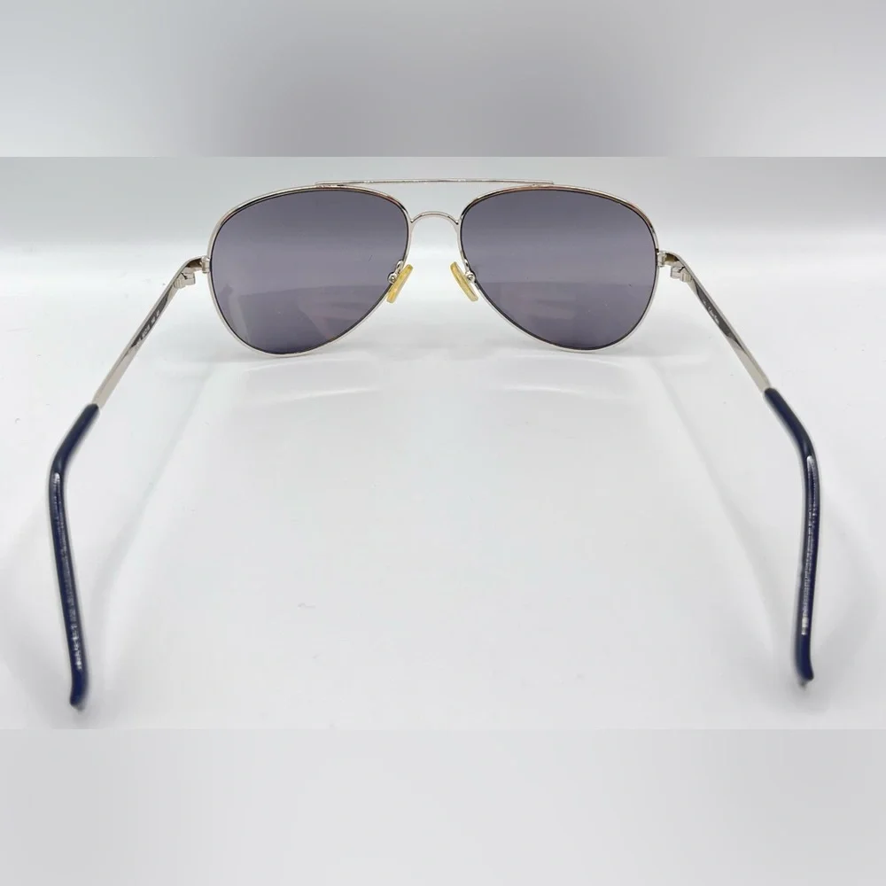 Calvin Klein R1595 Silver Pilot Sunglasses Frames - Picture 6 of 8